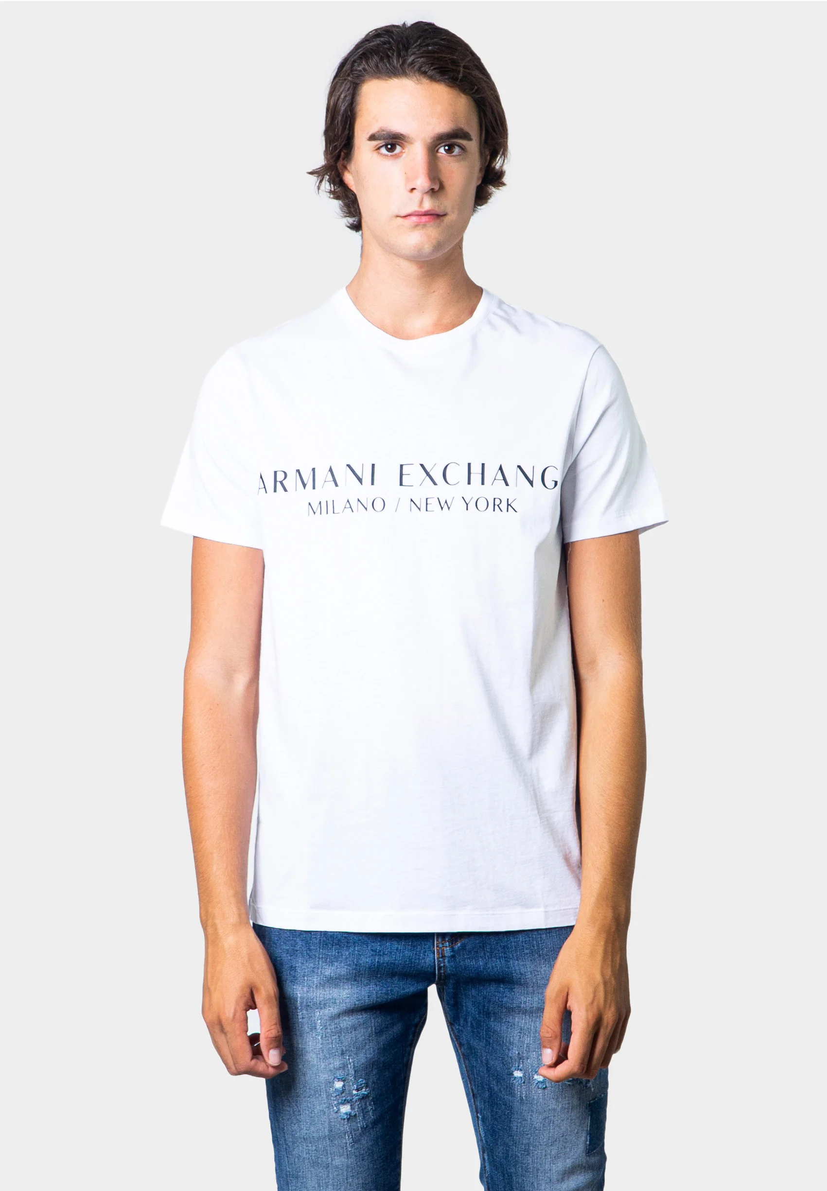 Camiseta Armani Exchange con estampado