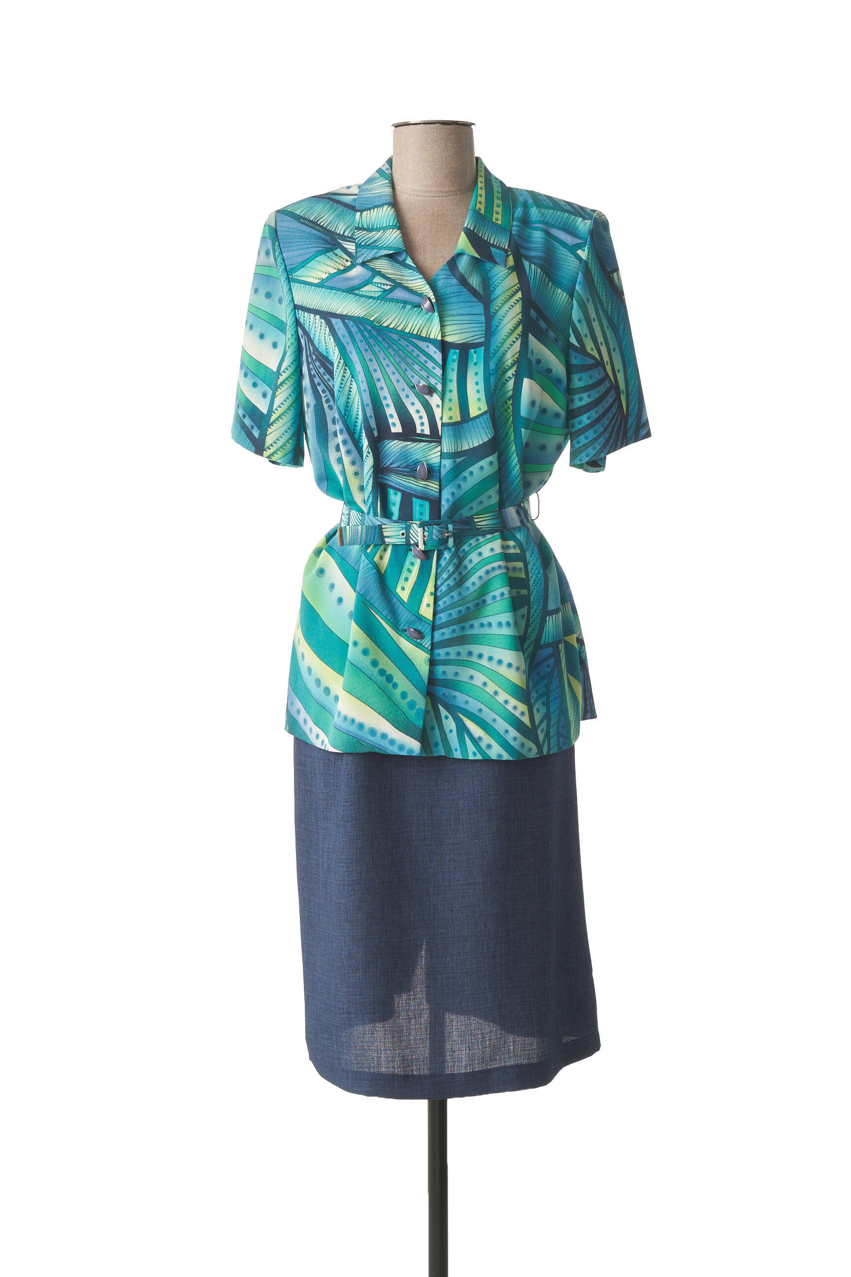 France Rivoire Ensembles Robe Femme couleur bleu
