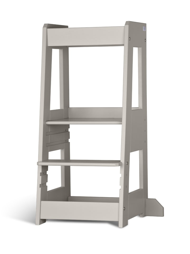 tiSsi tiSsi® Entdeckerturm / Lernturm FELIX mitwachsend Buche massiv STORMY GREY  günstig kaufen onesize