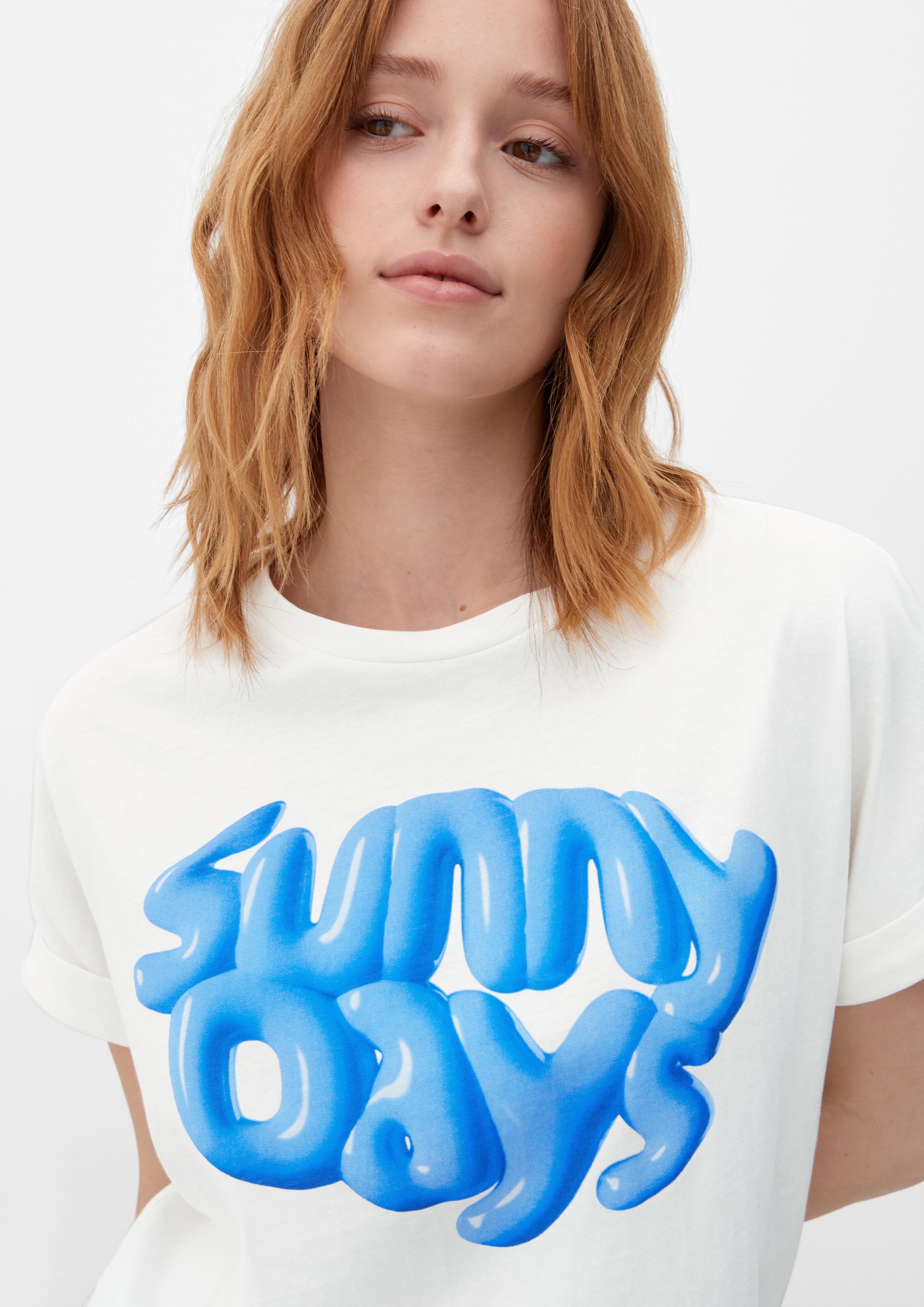 T-Shirt mit Frontprint  2127897-02D0