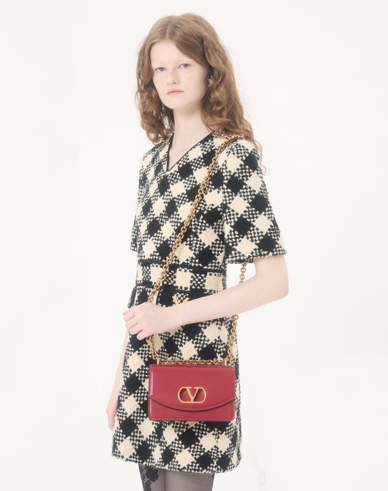 Damier Tweed-kjole