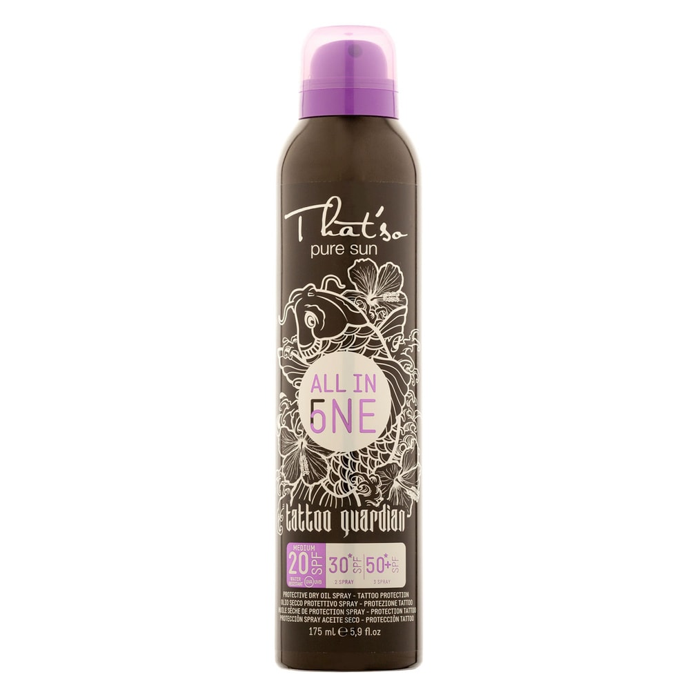 that'so All in one Tattoo guardian SPF 20/30/50+ Protection solaire en spray