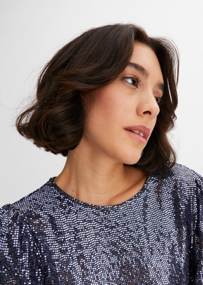 Pailletten-Shirt