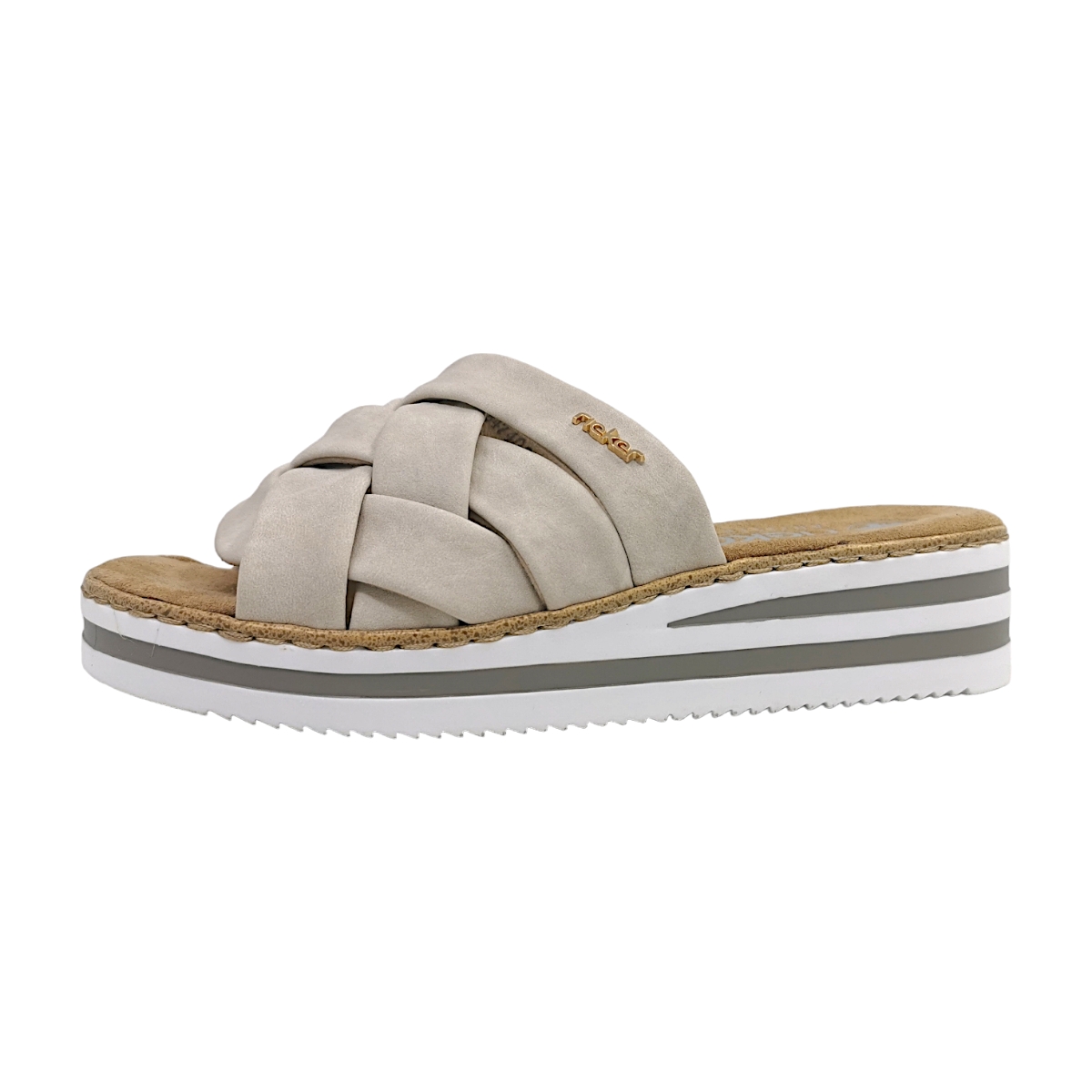 Rieker Nabukino V0208-60 Beige 60 Crema