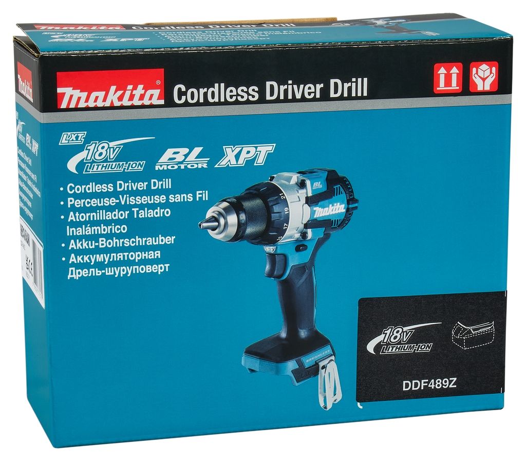 Makita DDF489Z akumulatorski vrtalnik/vijačnik 18V brez baterij in polnilnika