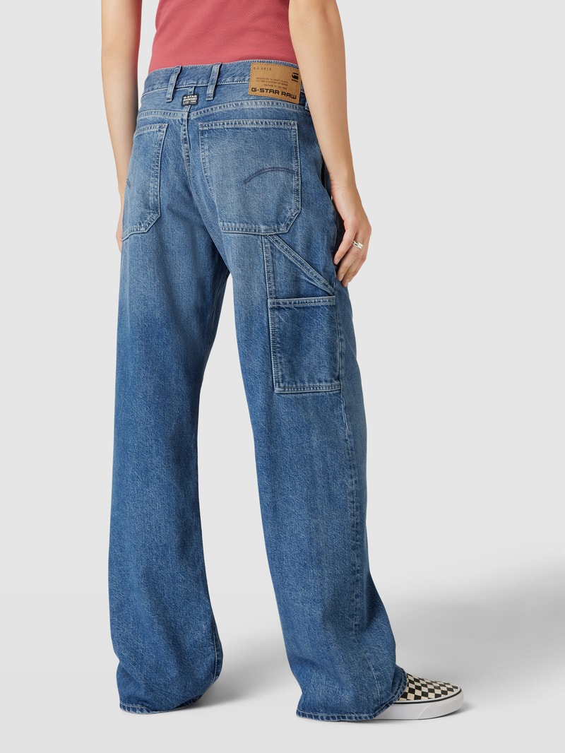 Boyfriend Jeans mit Ziernähten Modell 'Judee' in jeans