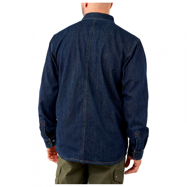Carhartt - Denim Fleece Lined Snap Front Shirt - Hemd