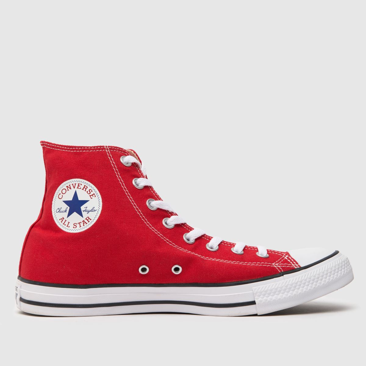 Converse All Star Hi cipők piros színben
