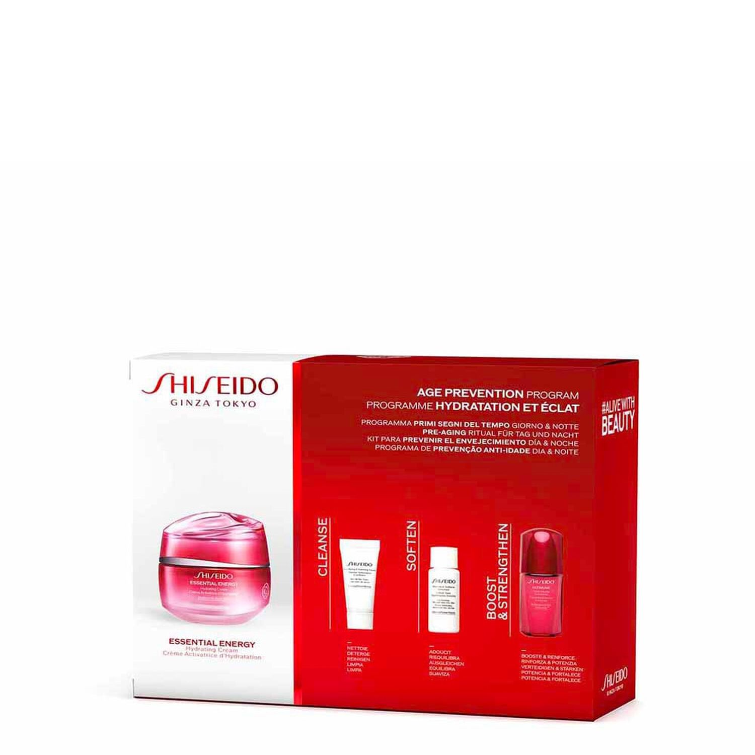 Shiseido Essential Energy Crème Activatrice d'hydratation 50 ml + 3 Produits