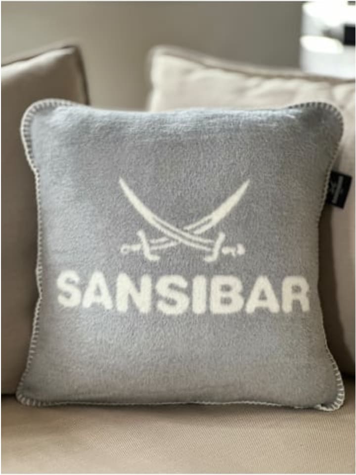Sansibar Kissenhülle Doubleface in Silber, 50x50 cm günstig kaufen 50x50 cm