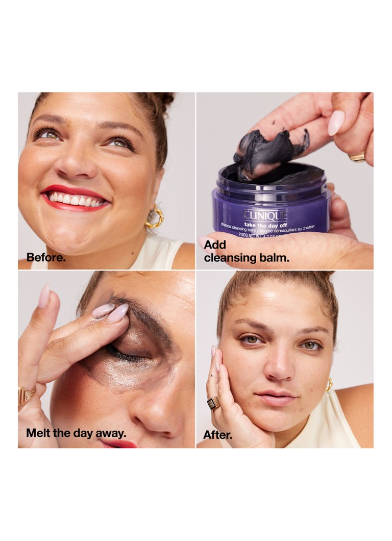 CLINIQUE Take The Day Off™ Balsamo detergente al carbone - balsamo detergente
