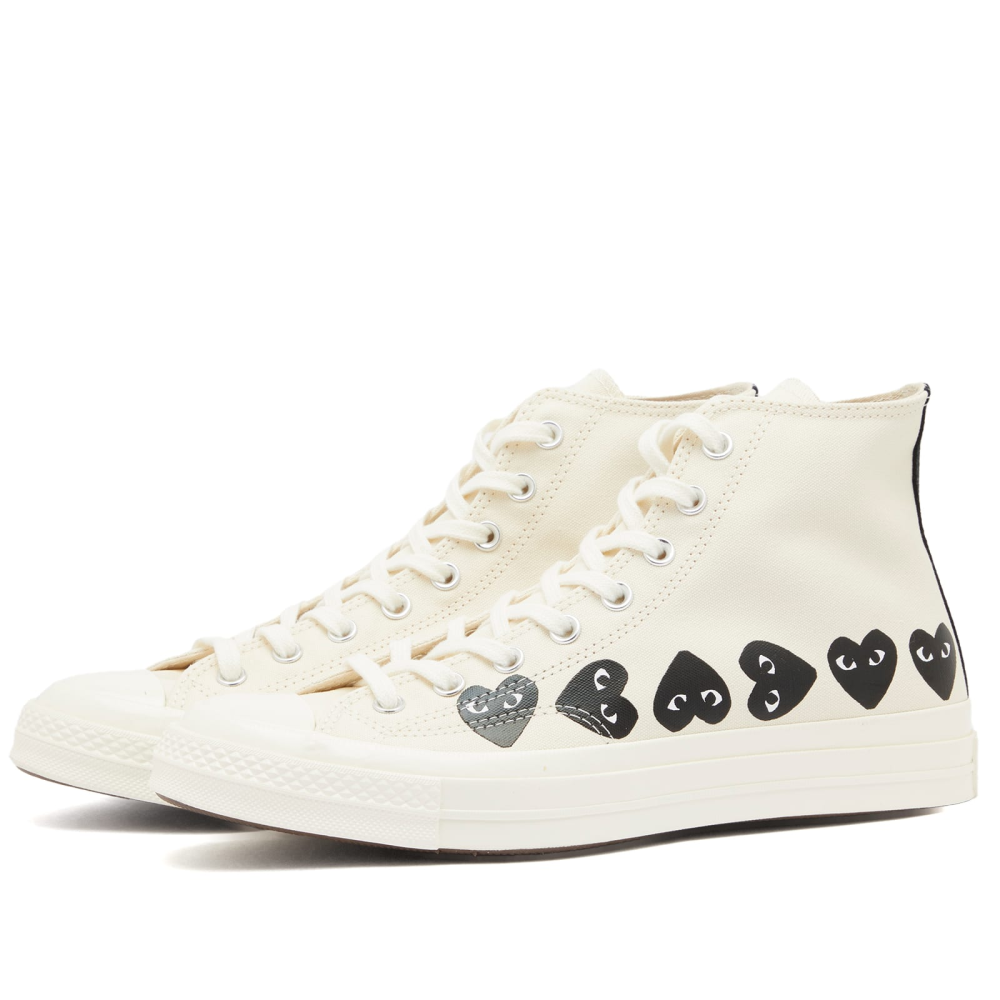 Comme des Garcons Play Multi Heart High P1K127-2 / braun