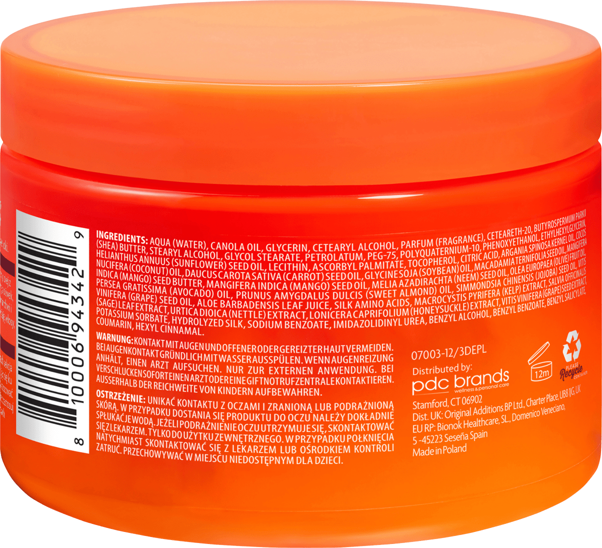 Lockencreme Kokosnuss, 340 g