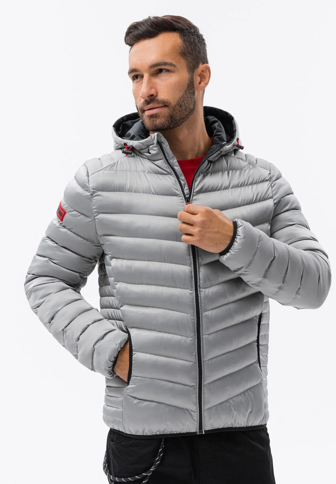 Chaqueta de invierno ombré
