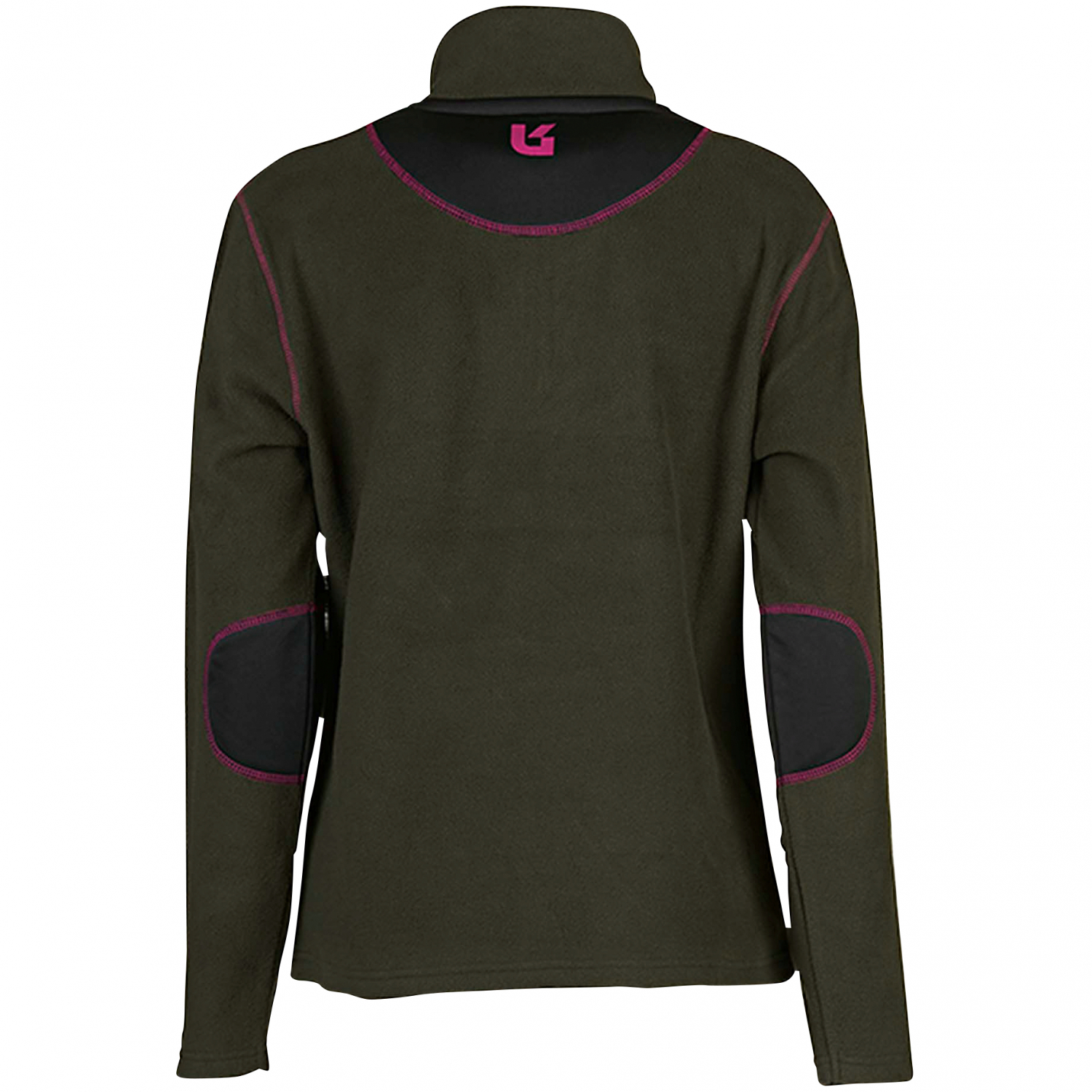 Univers Damen Fleecepullover mit Rollkragen