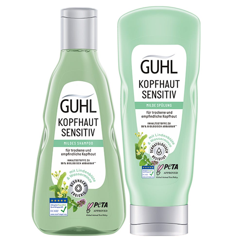 Guhl Kopfhaut Sensitiv Shampoo + Spülung Bundle