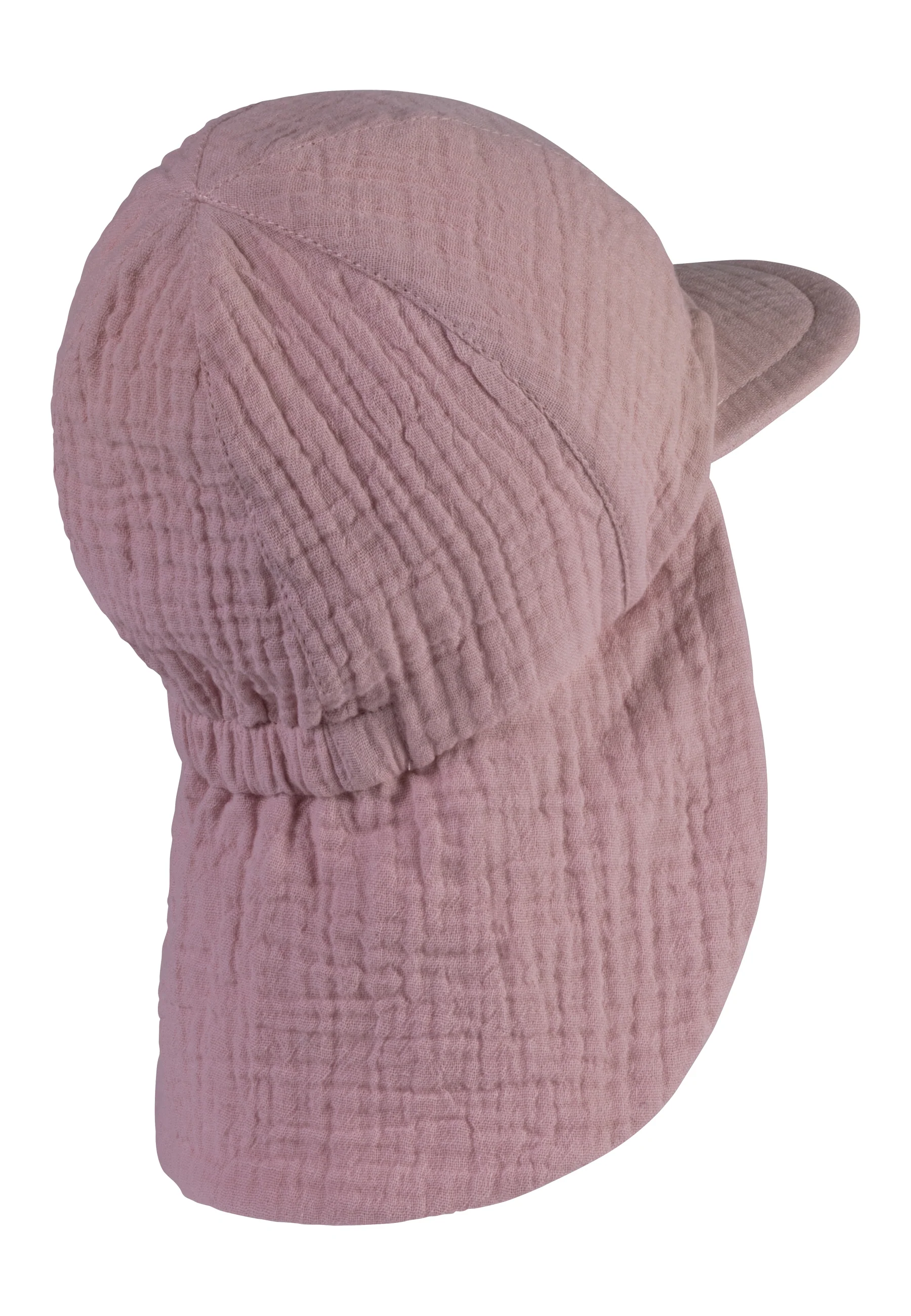 Schirmmütze mit Nackenschutz in versch. Unifarben