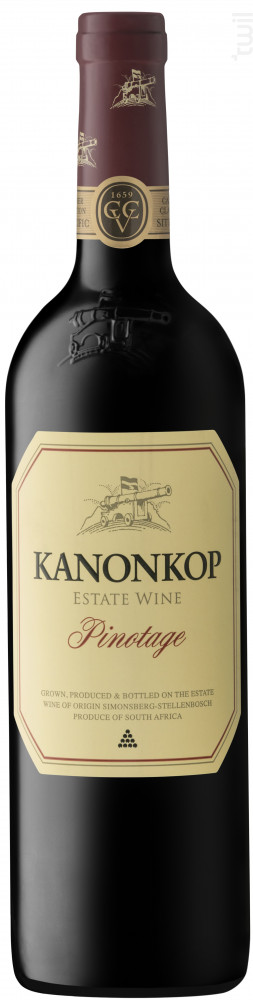 Pinotage Kanonkop Vin Rouge●AOC de Stellenbosch 2021 75cl