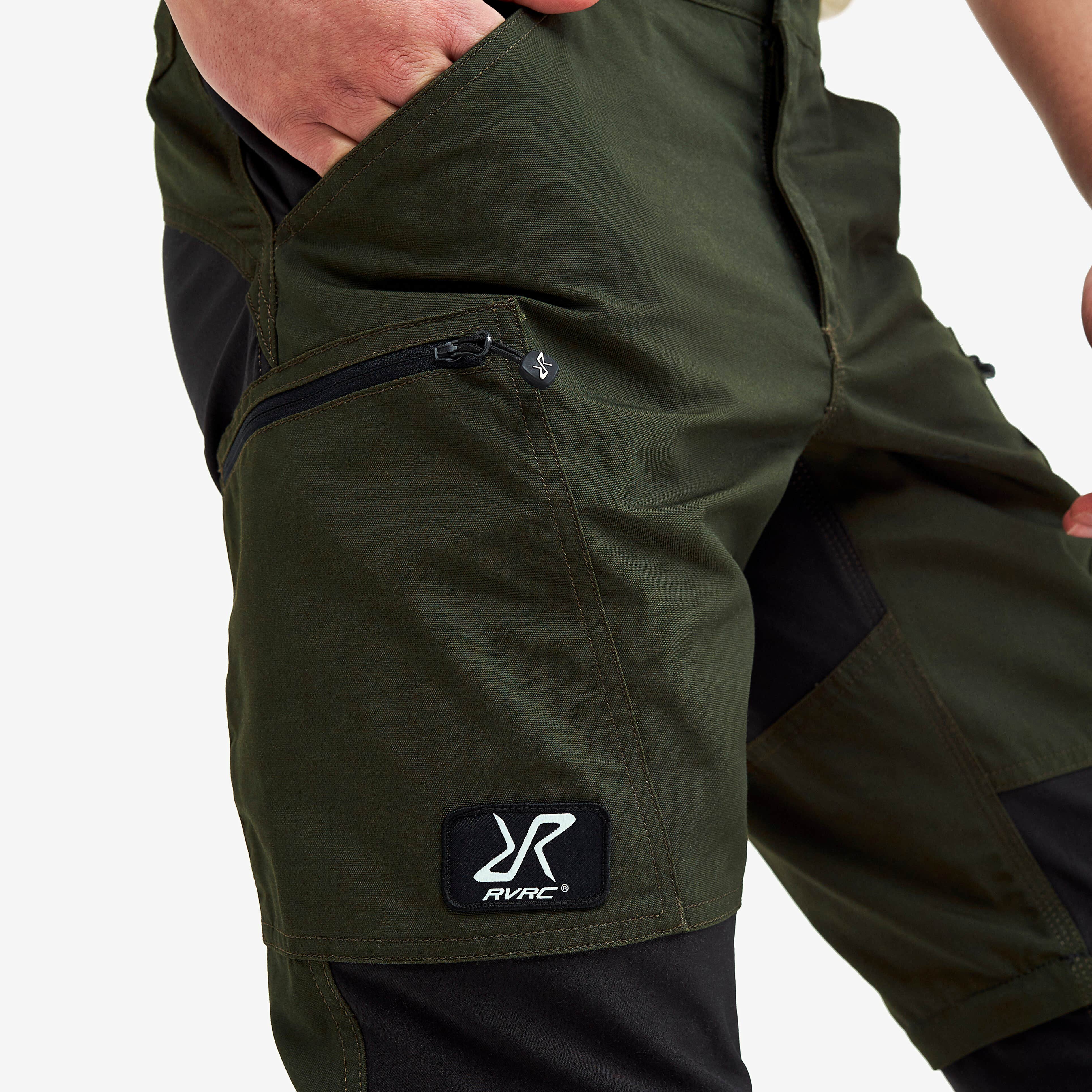 Nordwand Pro Zip-off Pants Homme Forest Green