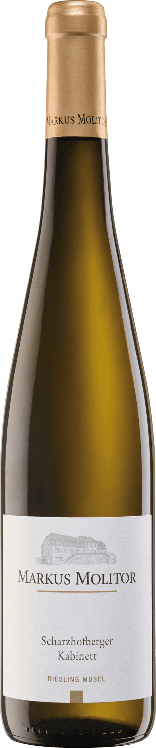 Markus Molitor: Riesling Scharzhofberger Kabinett Goldene Kapsel 2021