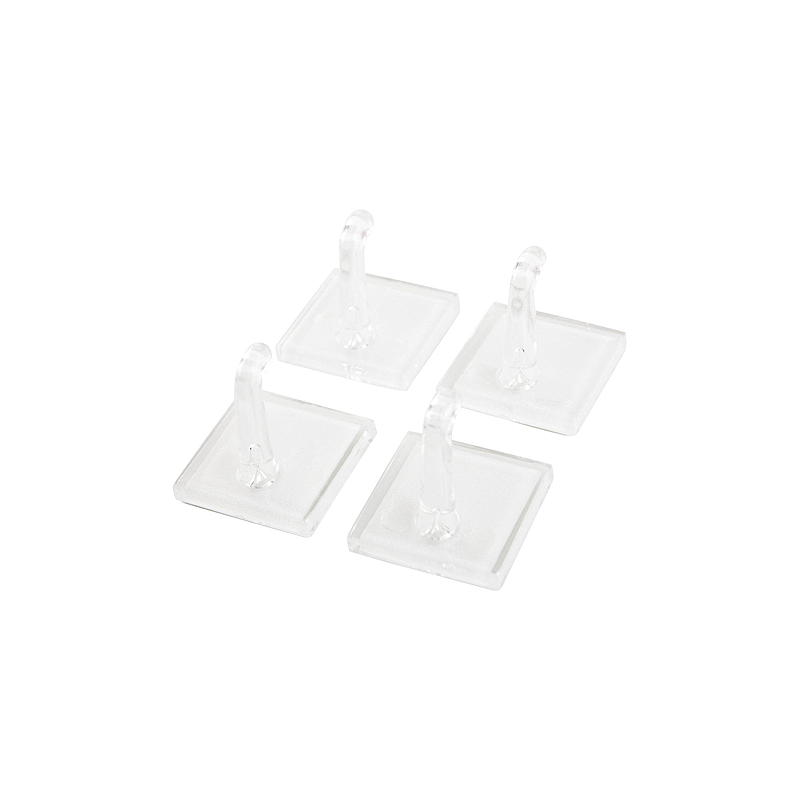 Home Plastknagg 4-pk klar