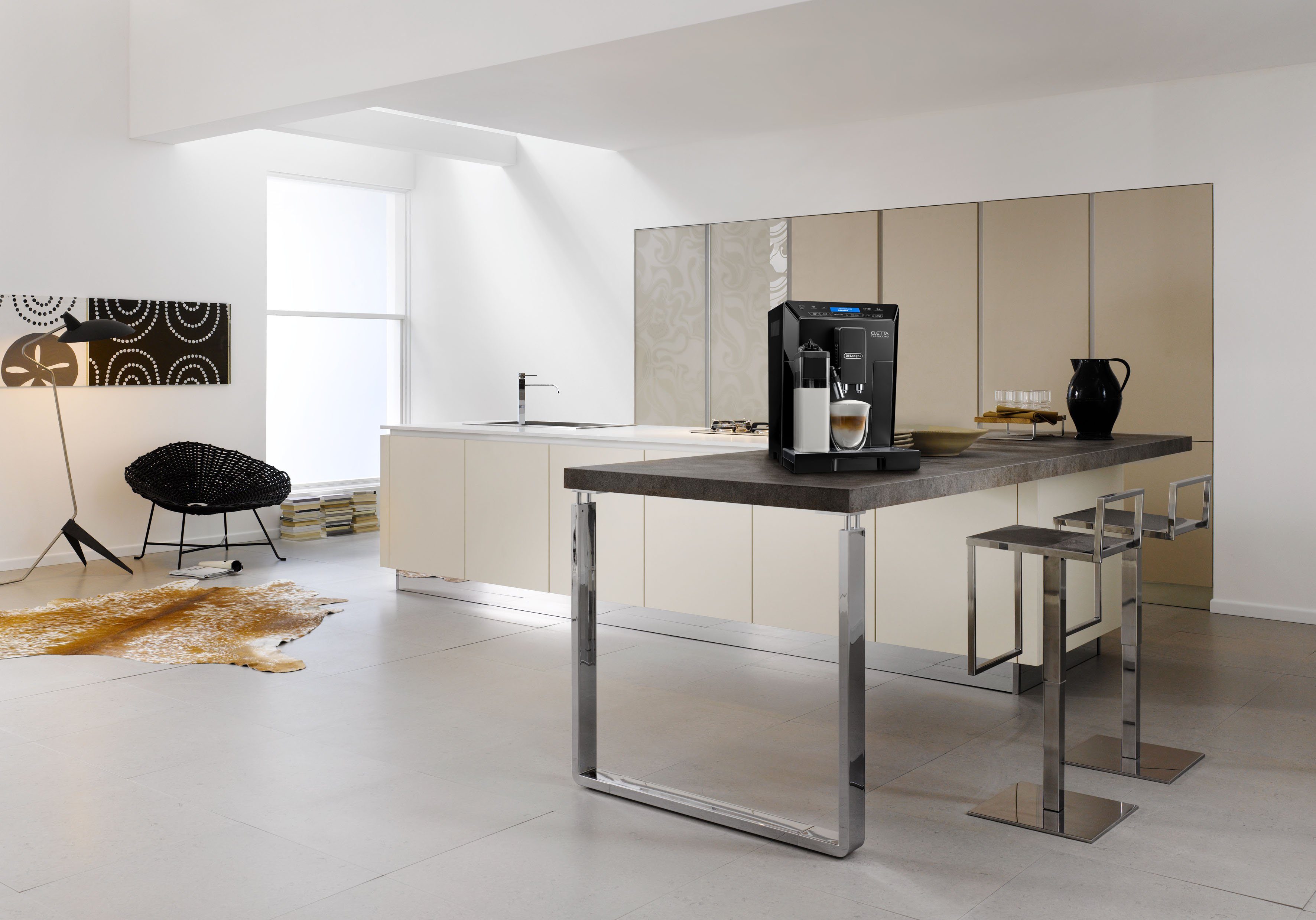 De'Longhi Kaffeevollautomat Eletta Cappuccino ECAM 44.668.B