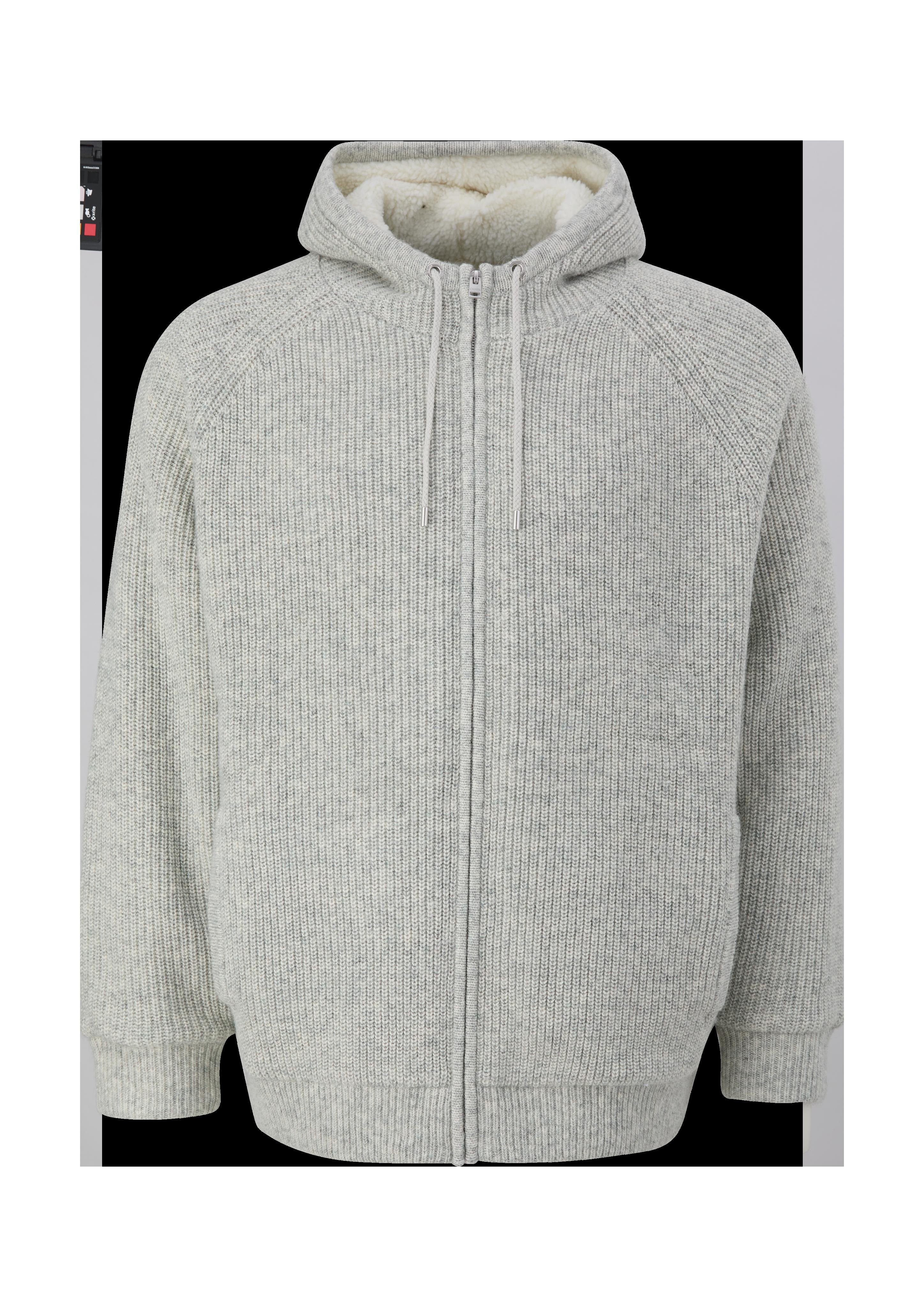 Kapuzenjacke aus Teddy-Plüsch  2143277-94X0