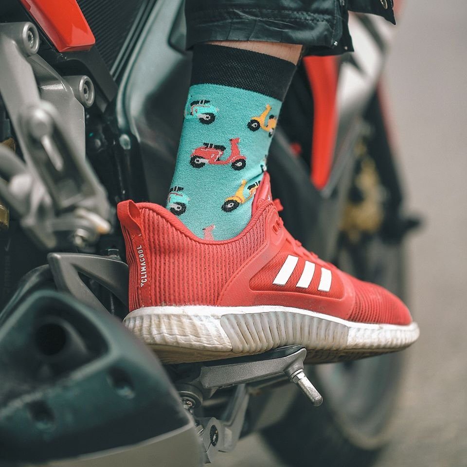 AlterSocks Freizeitsocken Lustige Socken Roller Socken Damen & Herren Unisex Größe 36 – 45 (1 Paar)
