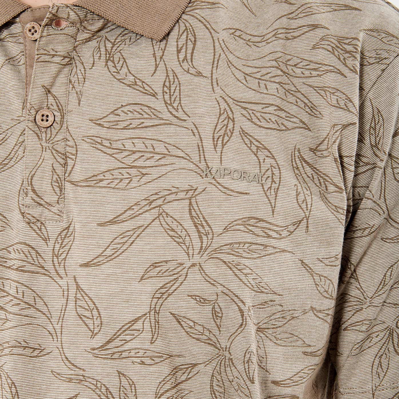 STERN  Polo beige Homme en 100% coton