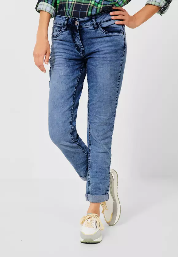 CECIL Klassiker: Slim Fit Denim