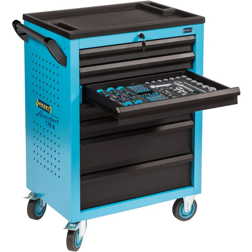 Chariot à outils Hazet 178N-7/147, 147 pièces
