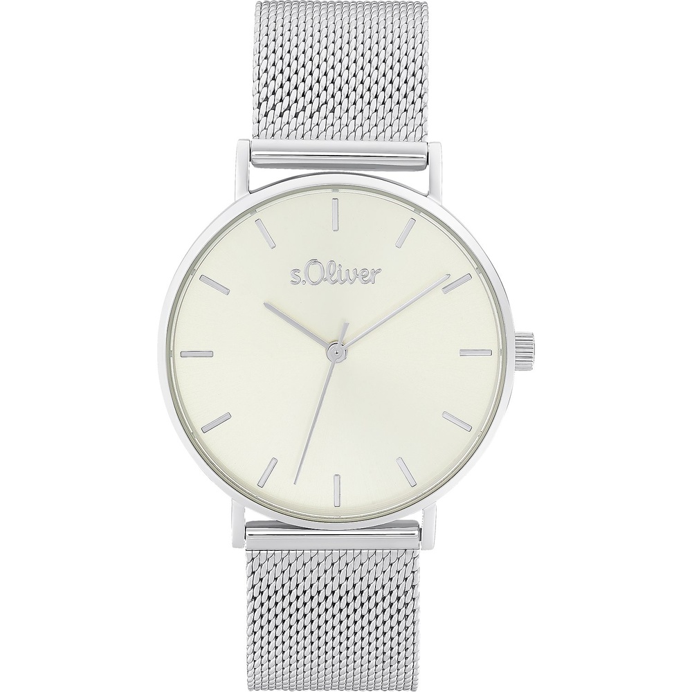 s.Oliver Montre pour femme Acier inoxydable Montre