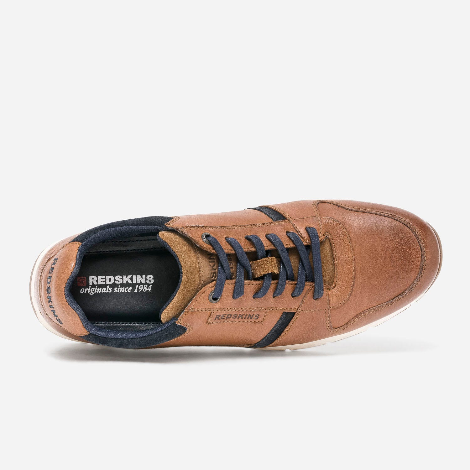 Tennis REDSKINS cognac et marine
