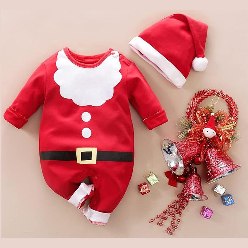 Questive Strampler Baby Jungen und Mädchen Weihnachtskostüme, Kleinkind Kinderkostüm (1-tlg)