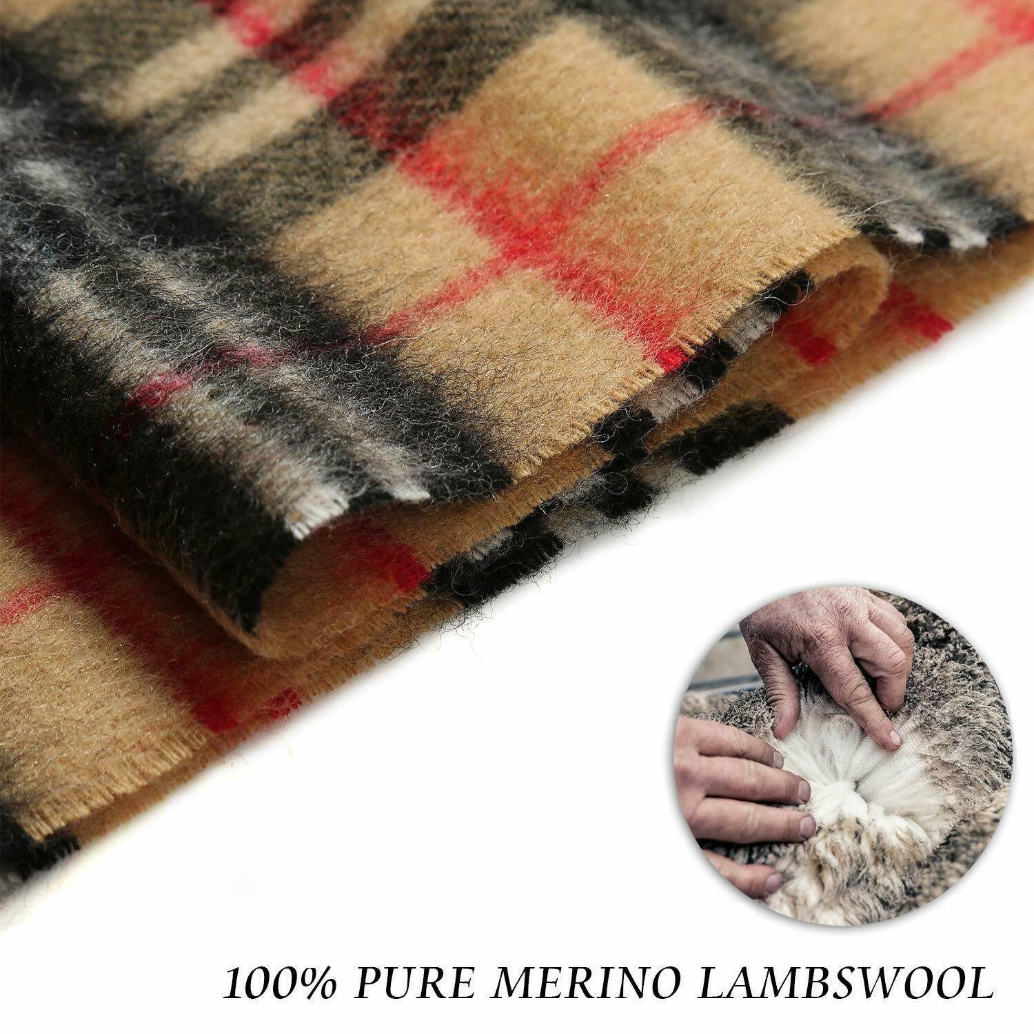 i + k Wollschal Premium Merino-Wollschal-Tuch in Geschenkbox - Unisex 30x180cm, (Geschenk-Set, 1x Schal in edler Geschenkverpackung), Weich, warm und vielseitig für jeden Anlass, in Geschenkbox.