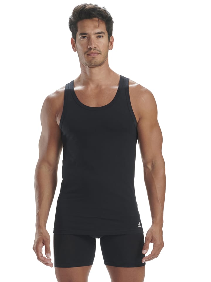 adidas Tanktop BASIC in Schwarz günstig kaufen XXL
