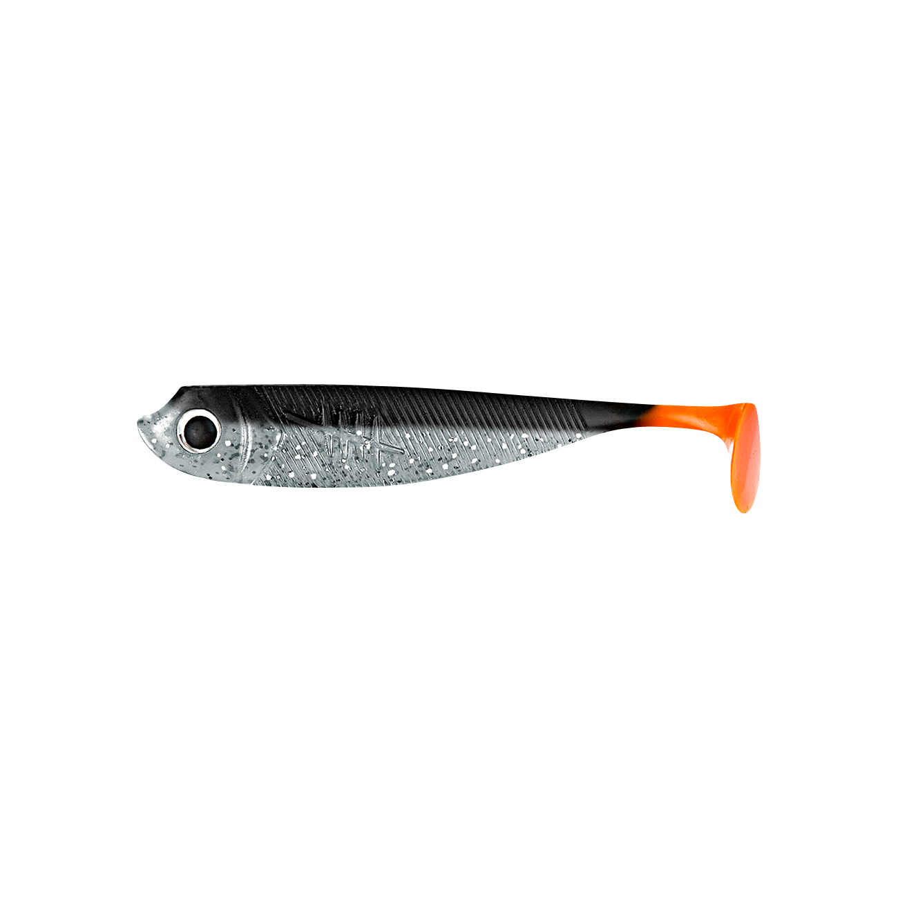 Lieblingsköder Gummifisch Barschköder (6 cm, Black Shadow)