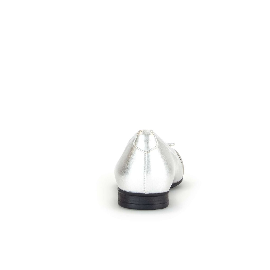 Gabor comfort Eleganter Ballerina silber