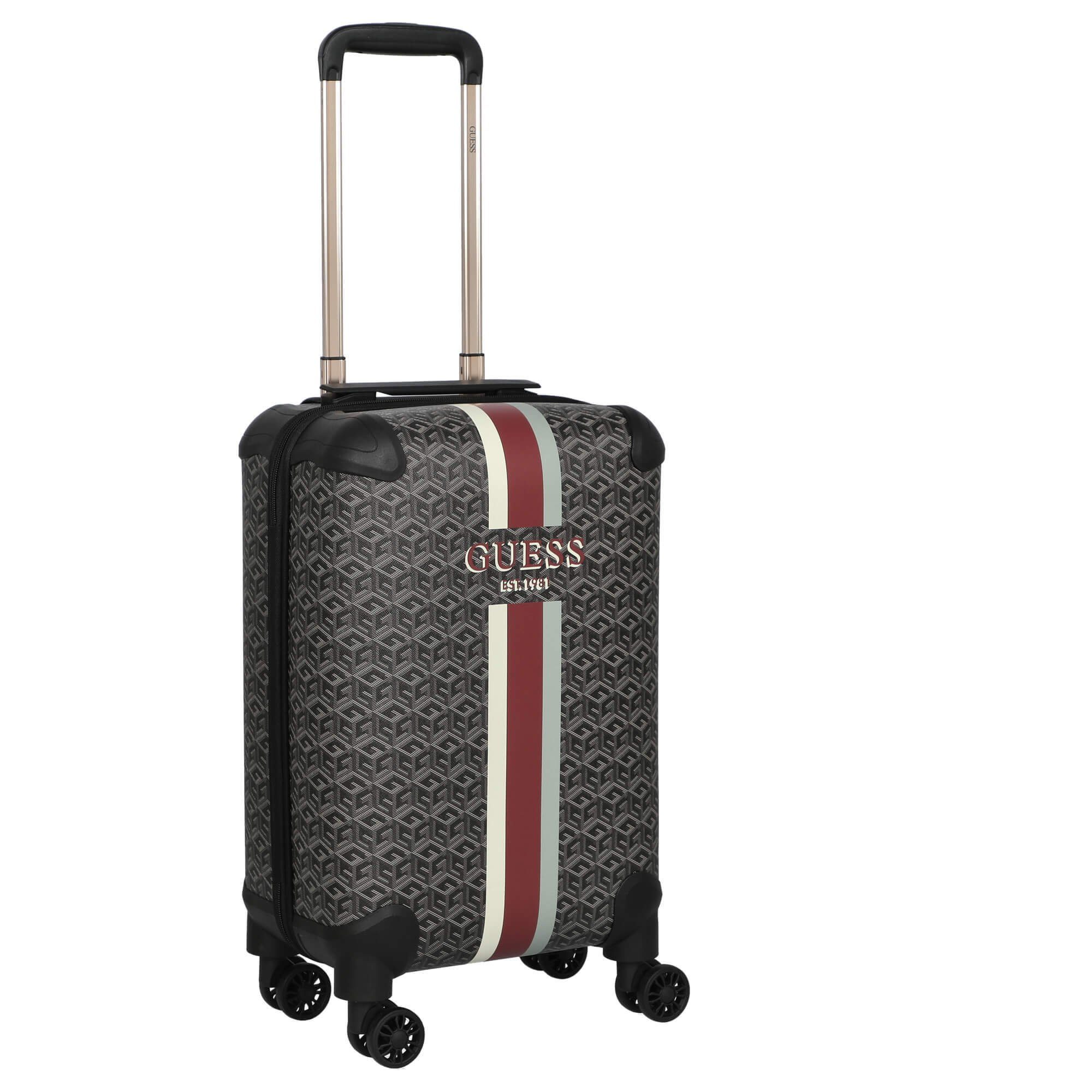 Guess Handgepäck-Trolley Wilder 18 IN - 4-Rollen-Kabinentrolley 46 cm XS, 4 Rollen Rollen