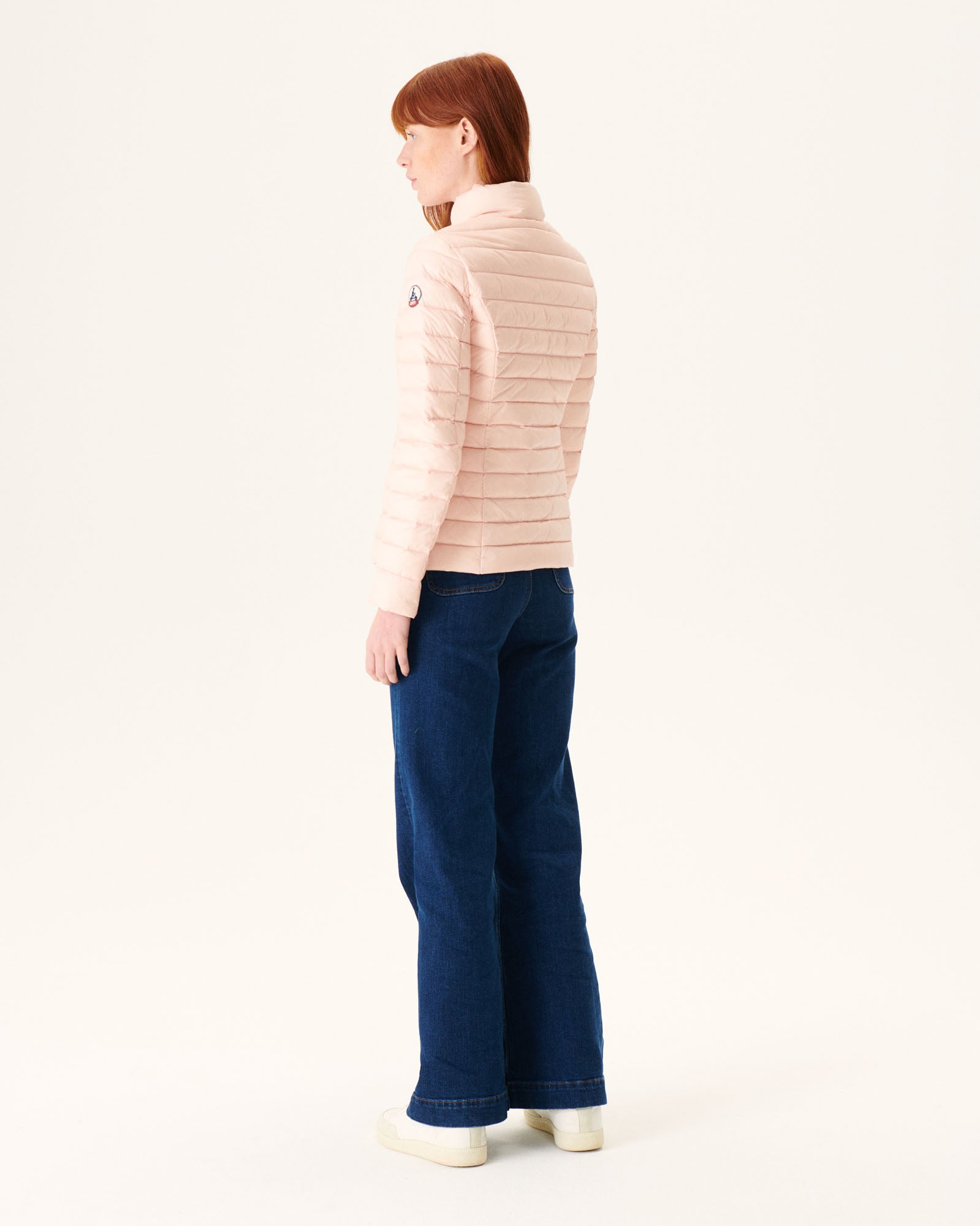Doudoune légère Rose pale Cha