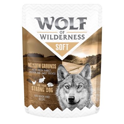 Sparpaket Wolf of Wilderness Adult 24 x 300 g - Pouch