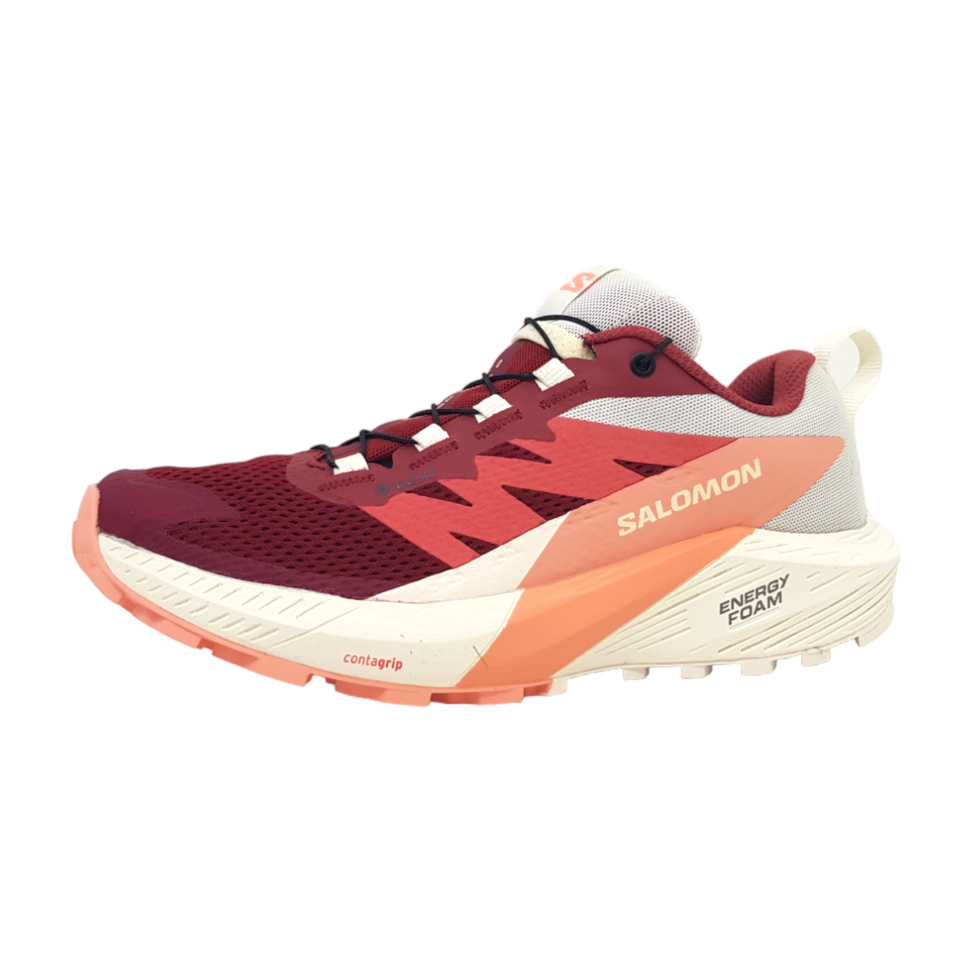 Salomon Sense Ride 5 GTX W L4731450022 Rot syrah/ vanilla ice/ peach