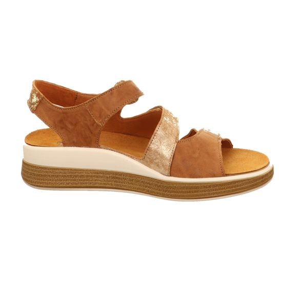 THINK Komfort Sandalen braun MEGGIE OAK/Kombi