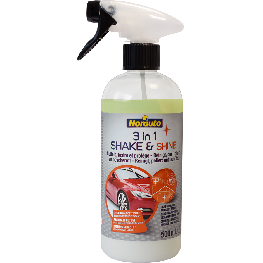 Norauto 3in1 Reiniger für Fenster, Felgen und Karosserie, 500 ml - ATU