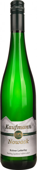 2022 Kröver Letterlay Riesling Spätlese halbtrocken - Weingut Kaufmann-Nowack
