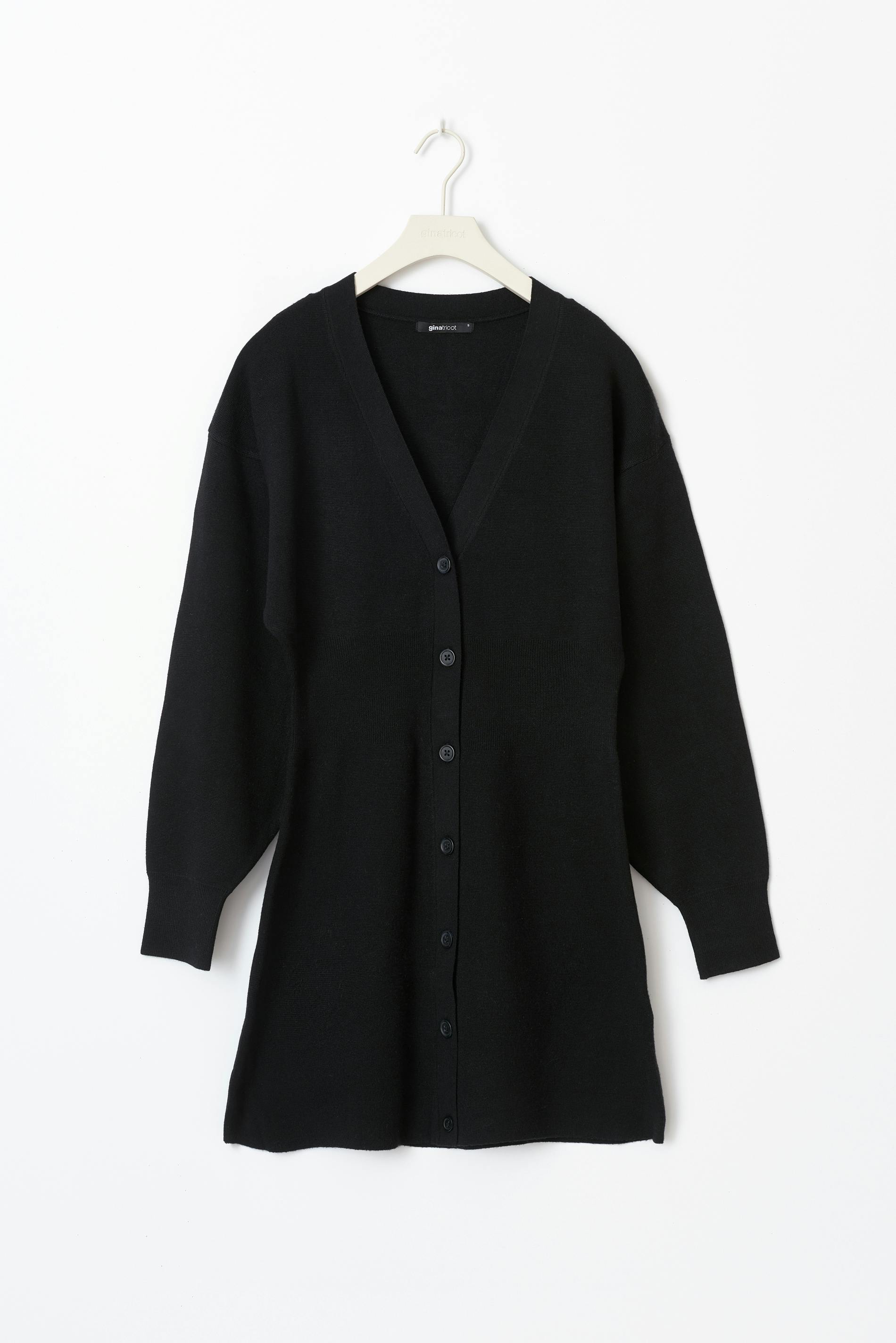 Knitted button down dress