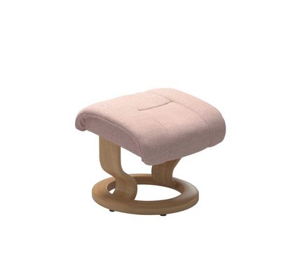 Stressless® Relaxsessel Reno (Set, Relaxsessel mit Hocker), mit Hocker, mit Classic Base, Größe S, M & L, Gestell Eiche