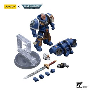 Warhammer 40k Actionfigur 1/18 Ultramarines Vanguard Veteran Sergeant 12 cm