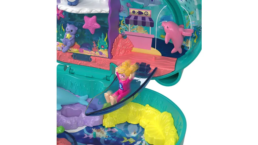 Polly Pocket Otter-Aquarium Schatulle