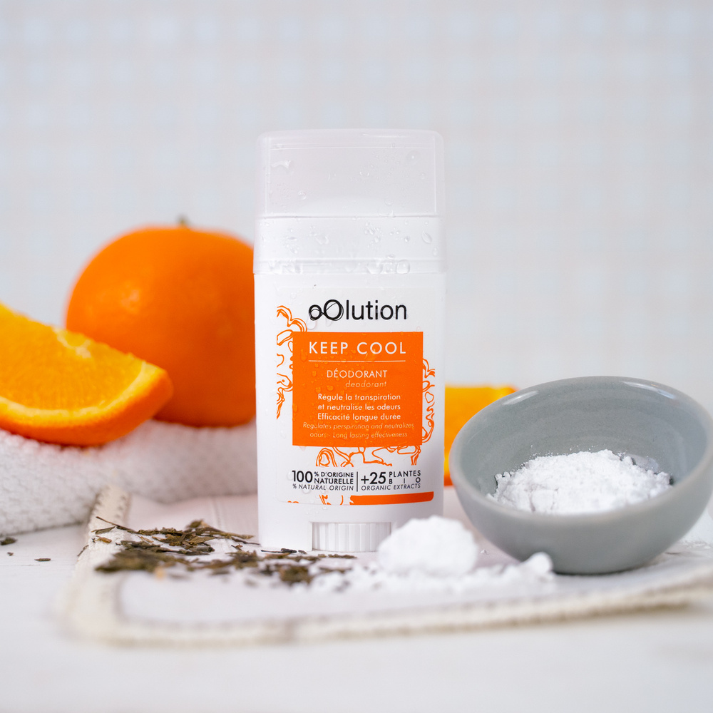 Oolution Keep Cool parfum agrumes déodorant